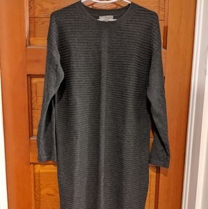 ASOS Eco Knitted Mini Dress - Grey